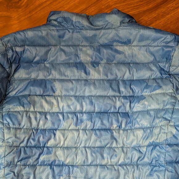 Lands' End Kids Quilted Puffer Jacket Coat Medium (10 -12) Lightweight - Picture 5 of 5